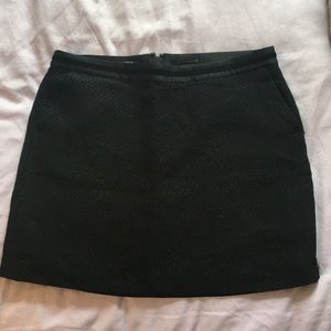 Maison Scotch Black Mini Skirt